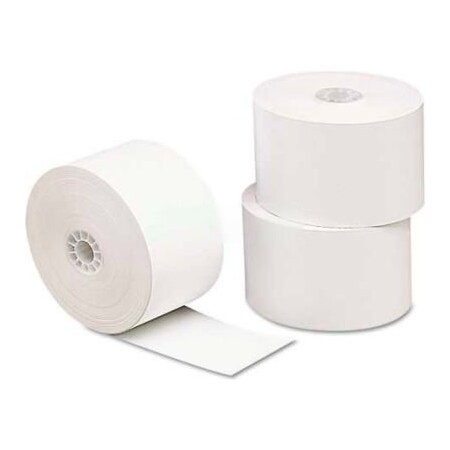 United Stationers Supply Universal One® Single-Ply Thermal Paper Rolls, 1-3/4" x 230 ft, White, 10/Pack UNV35711